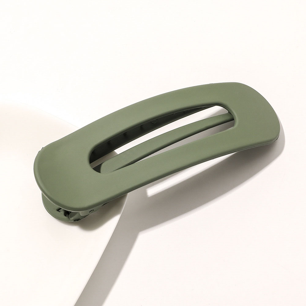 7:Straight beak clip - Large army green