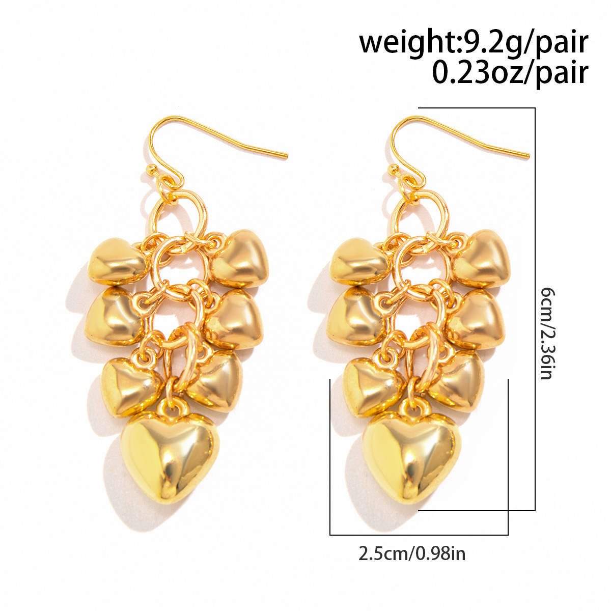 Earrings gold