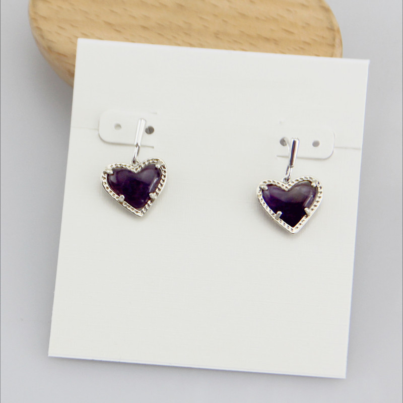 White gold + amethyite