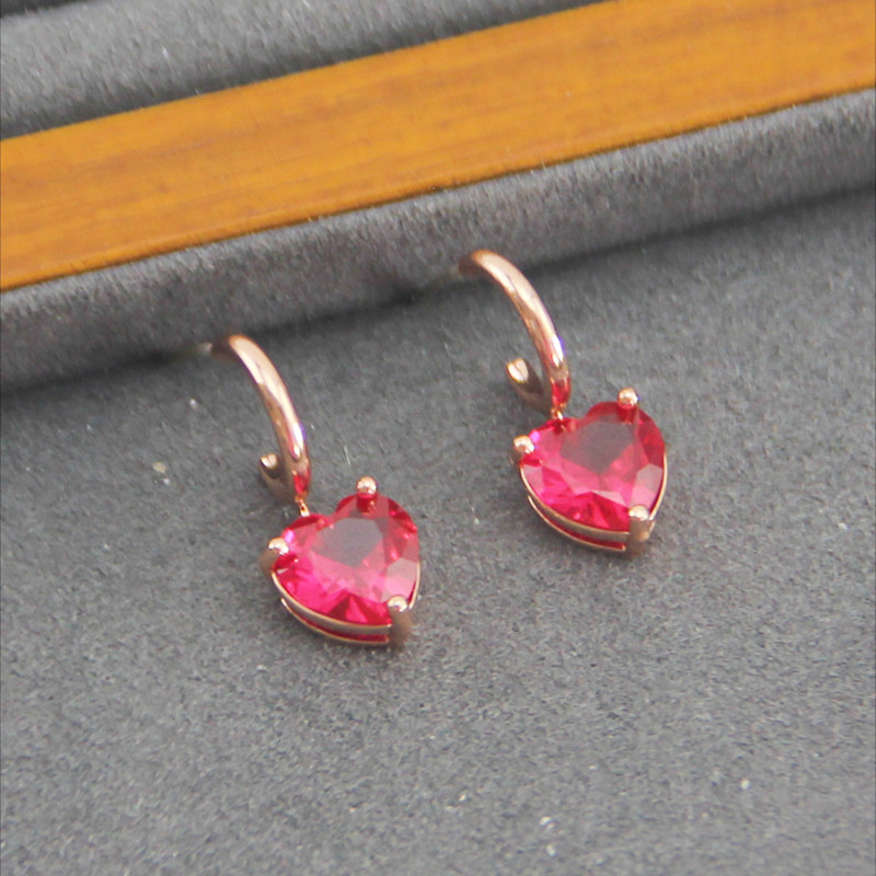 Red zircon