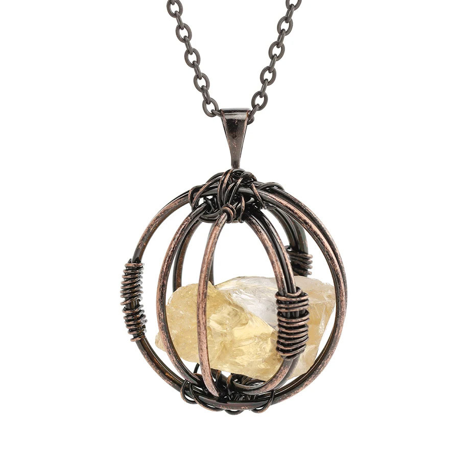 3:Citrine-Antique-Color-Chain