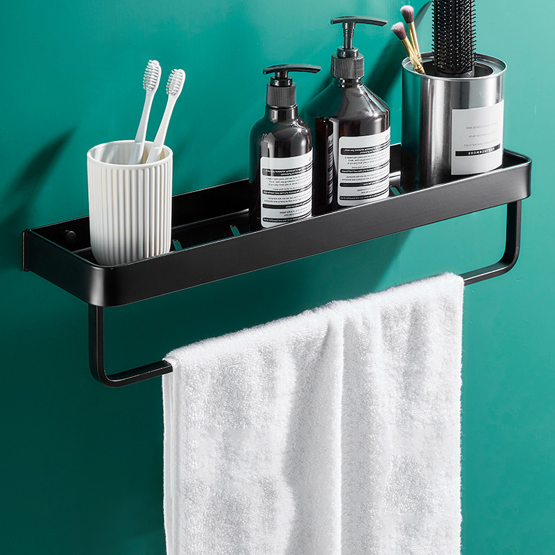 Black shelf 50 length (with rod)