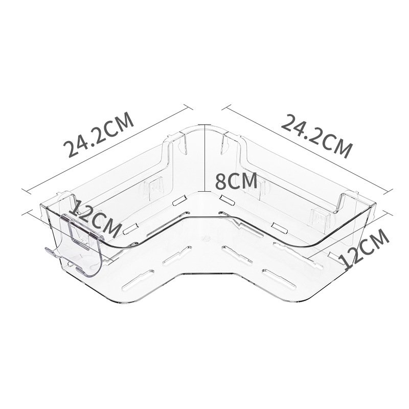 Transparent - tripod and 1 hook