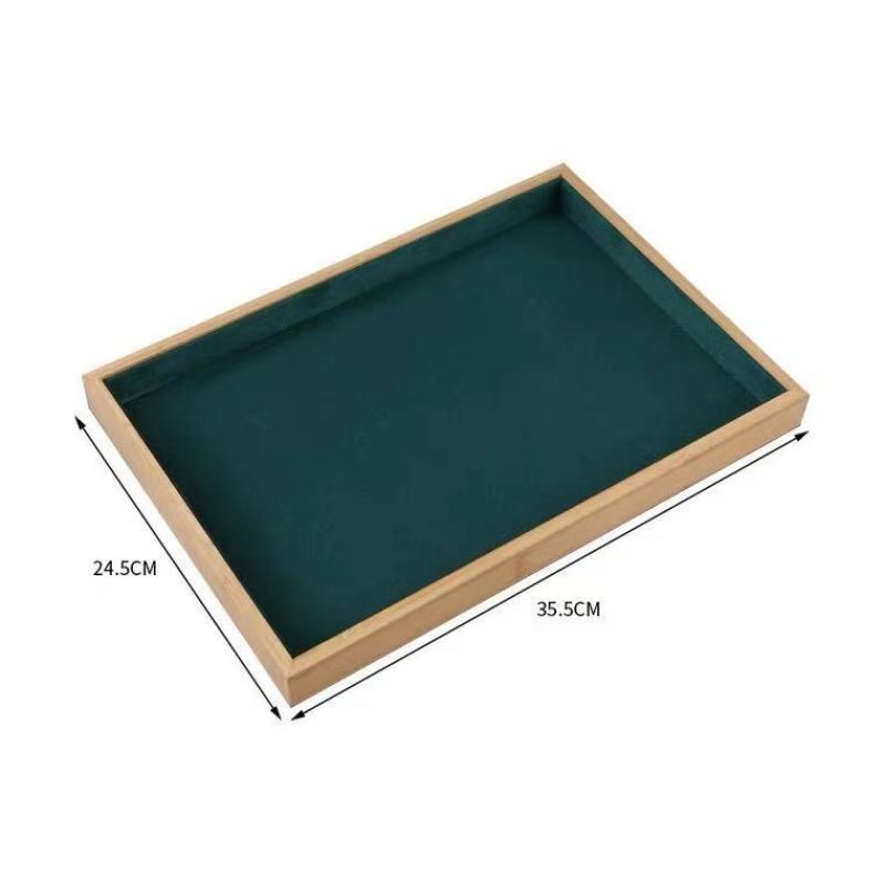 Bamboo empty pan dark green