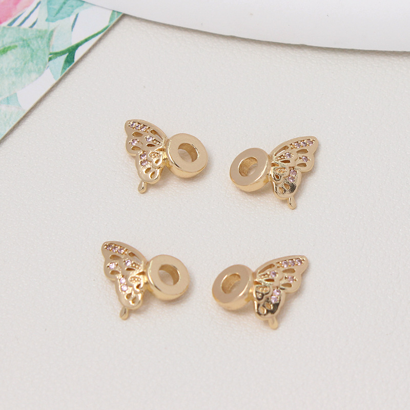 Single butterfly 12x13mm