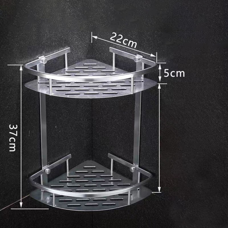 Perforated light double corner frame