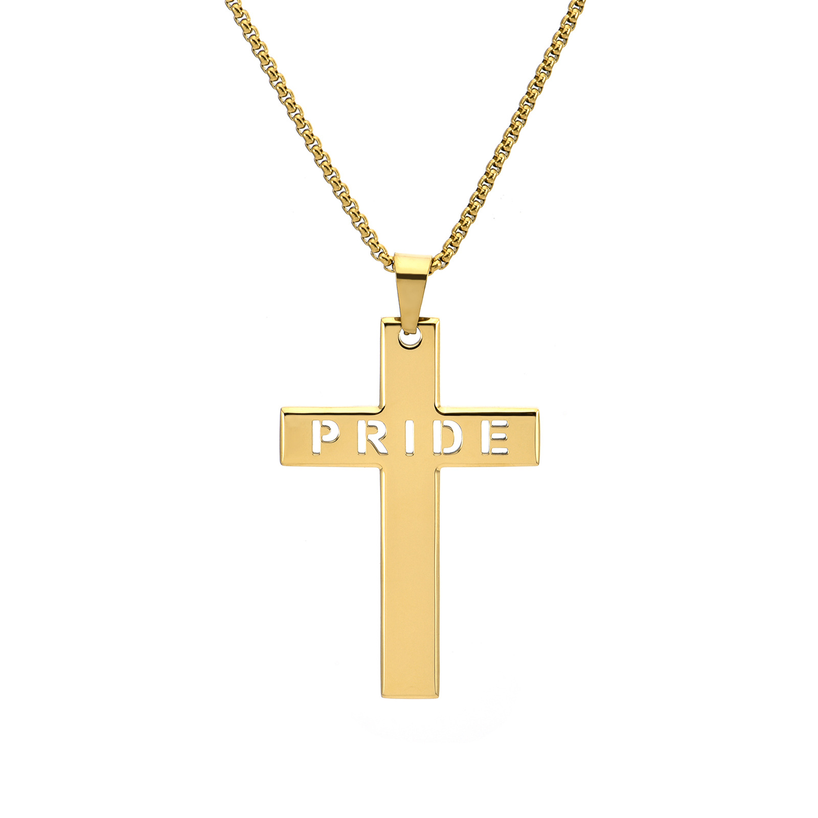 Gold hollow [ single pendant ]