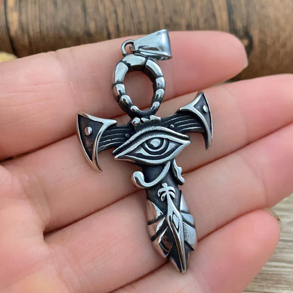 Steel color single pendant