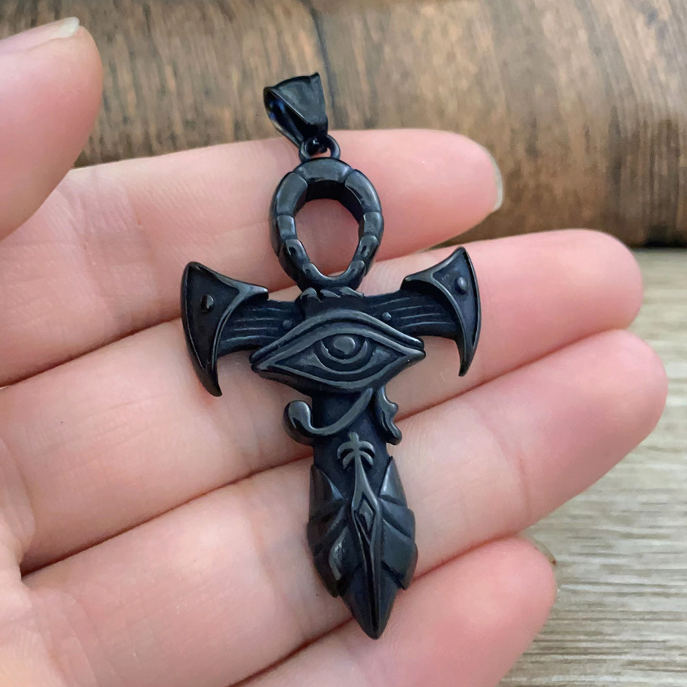 Black Single Pendant