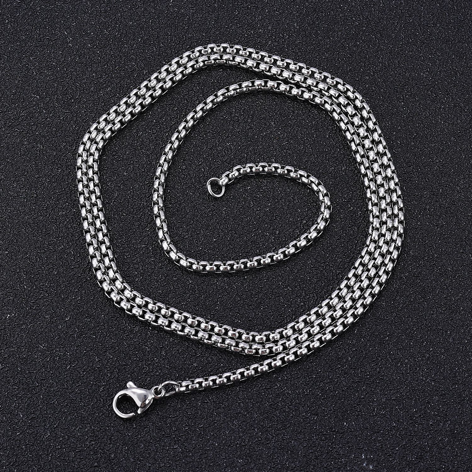 Square pearl chain