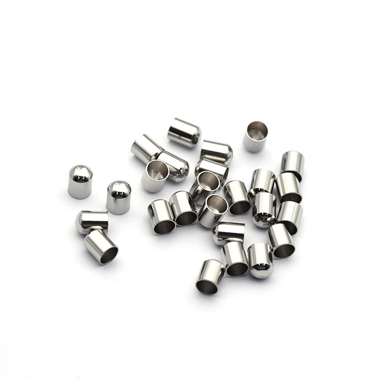 Round head steel color 2.5mm inner diameter