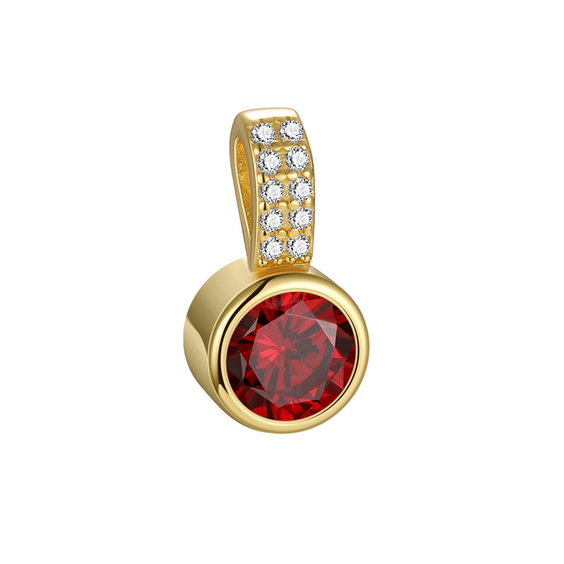 Yellow-gold garnet