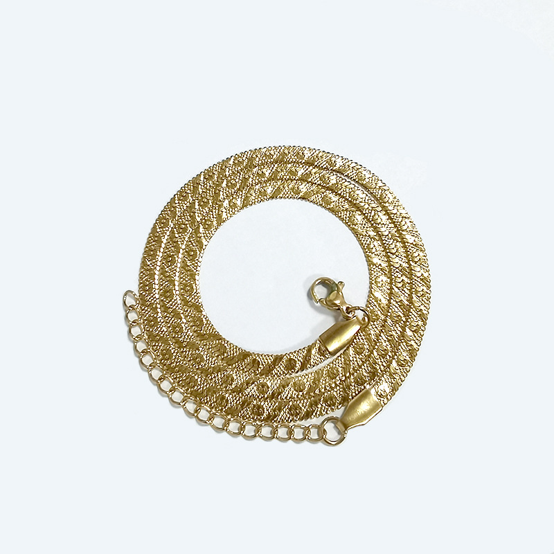 D gold color 45cm tail chain 5CM