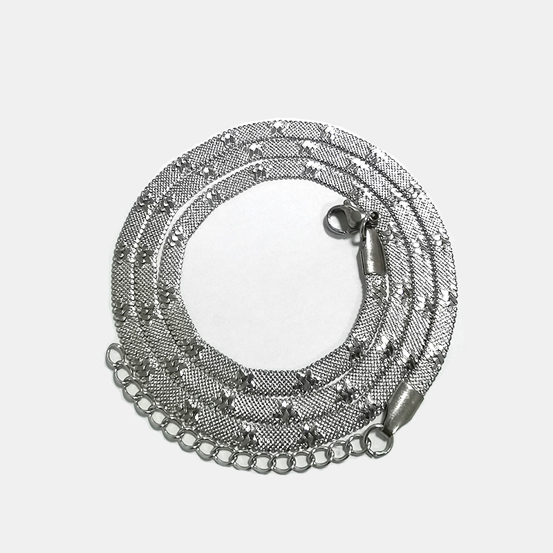 F steel color 45cm tail chain 5CM