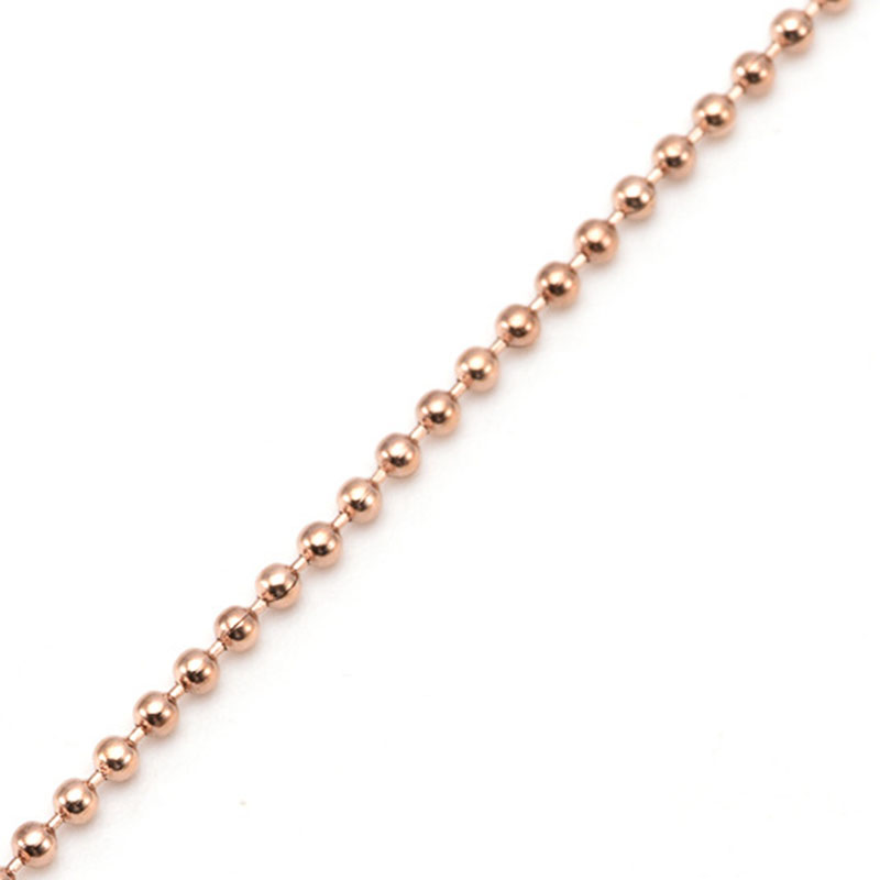 rose gold color 1.6mm*45cm