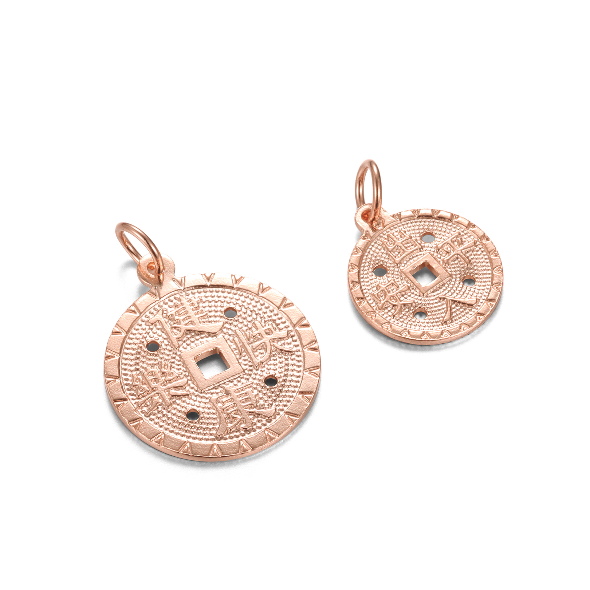 rose gold color small size-14x21mm