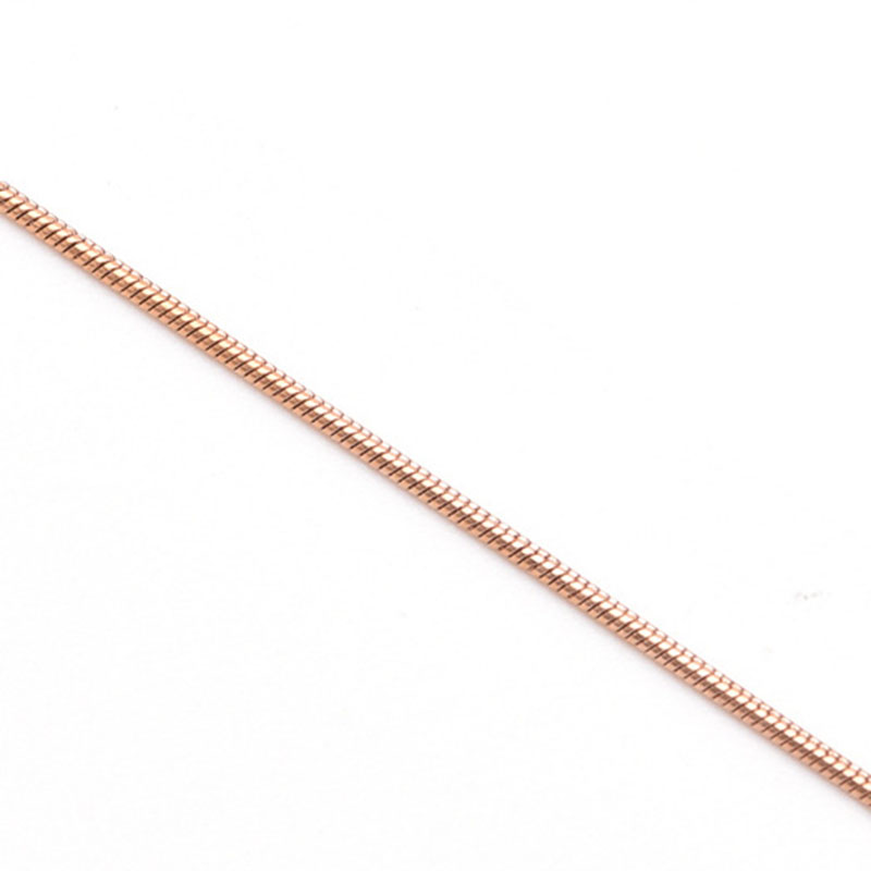 rose gold color 0.9mm*45cm