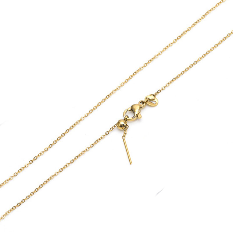 7:Gold [ cross chain 1.2 mm * 45cm ]