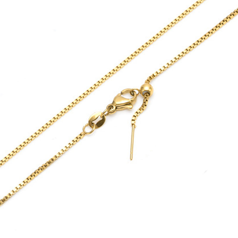 Gold [ box chain 1.2 mm * 45cm ]