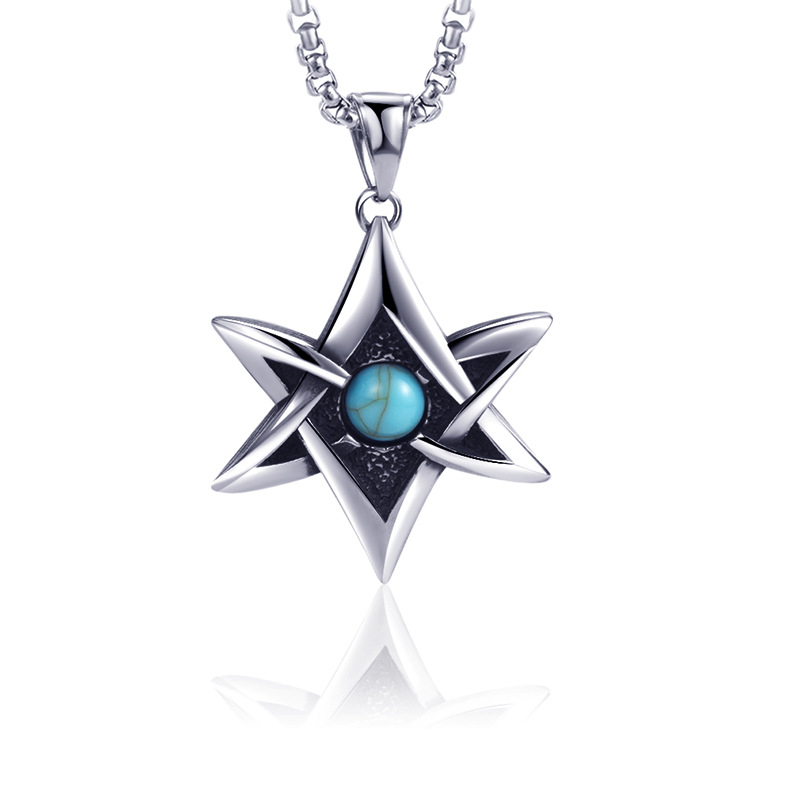 hexagram single pendant