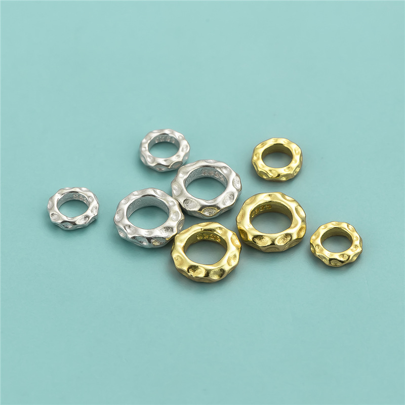 Plain silver trumpet width: 5.7MM thickness: 1.5MM