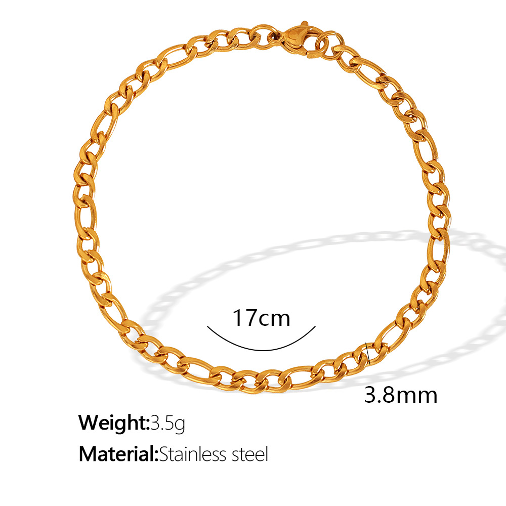 5:SL30 Thin 17cm gold bracelet