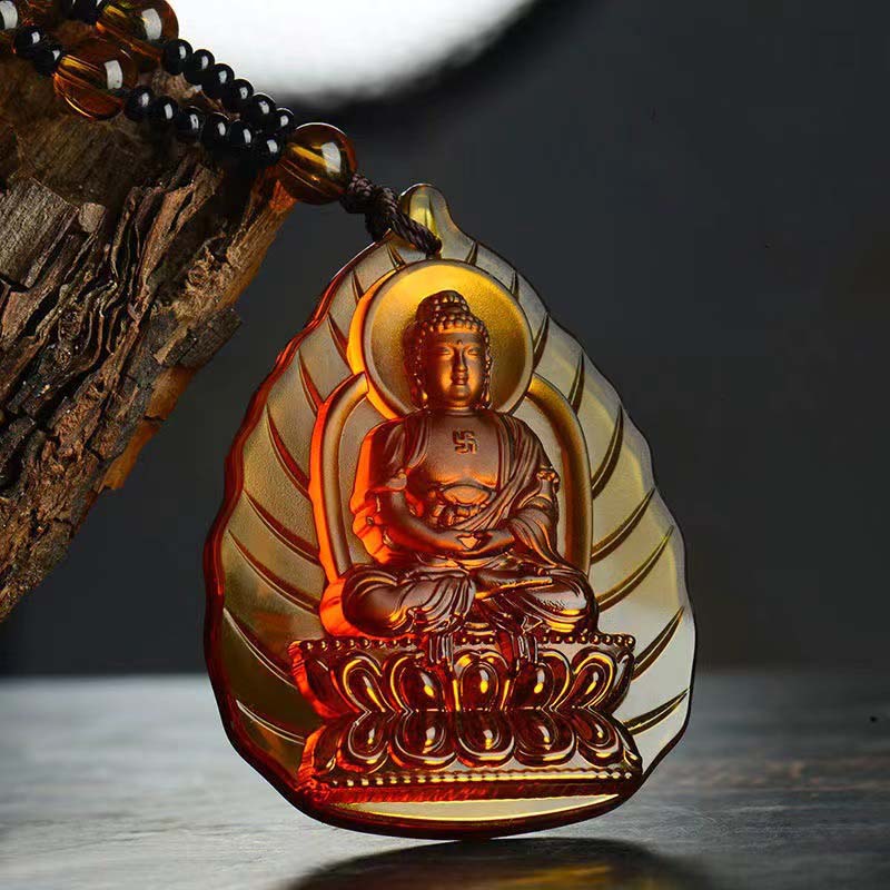 The golden Amitabha Buddha