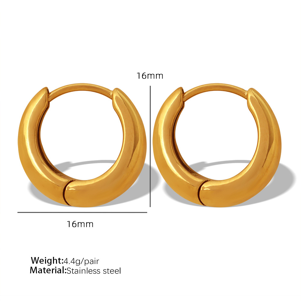 1:EH211 Gold earrings