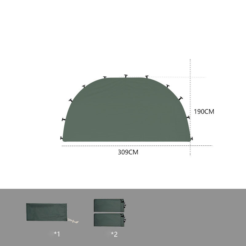 Dome mesh 2-piece general assembly