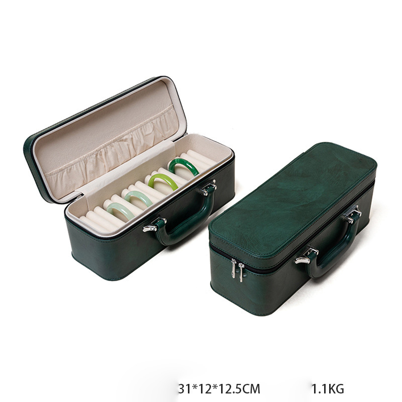 10:15 digit bracelet box -green Beige