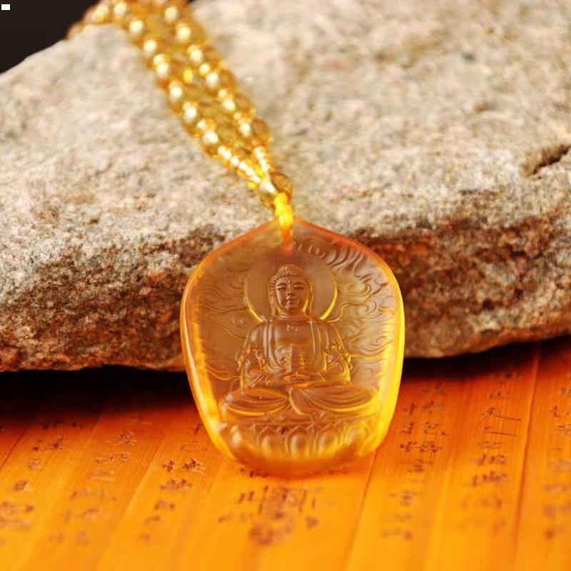 Yellow pagoda Medicine Buddha