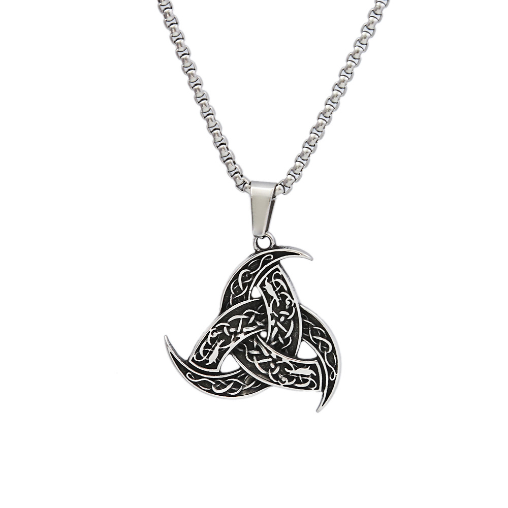 Steel pendant + steel chain