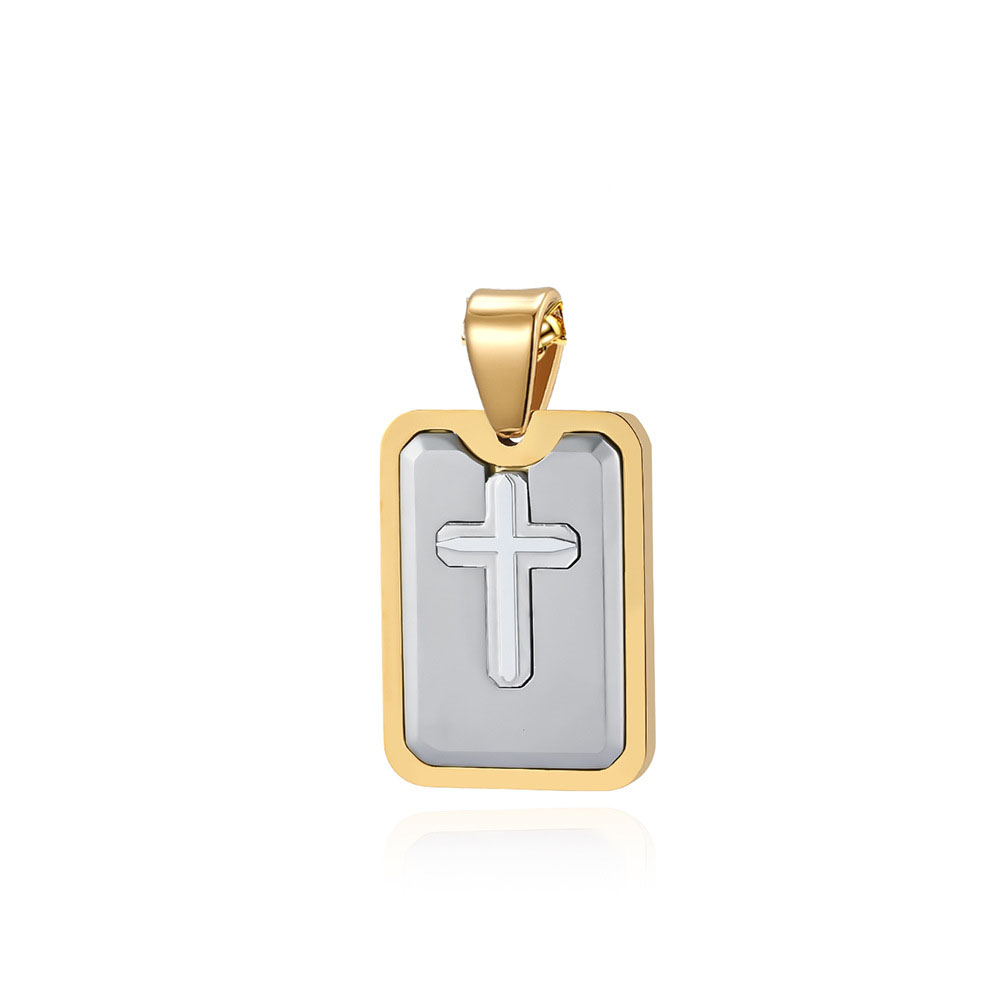 Single pendant gold