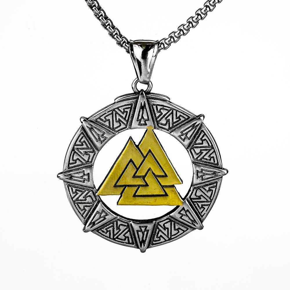 Gold-single pendant