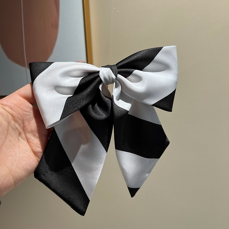 Black matching side bow headband