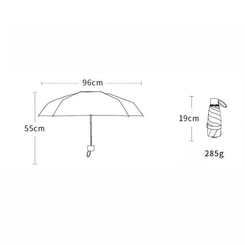 5 Folding Umbrella