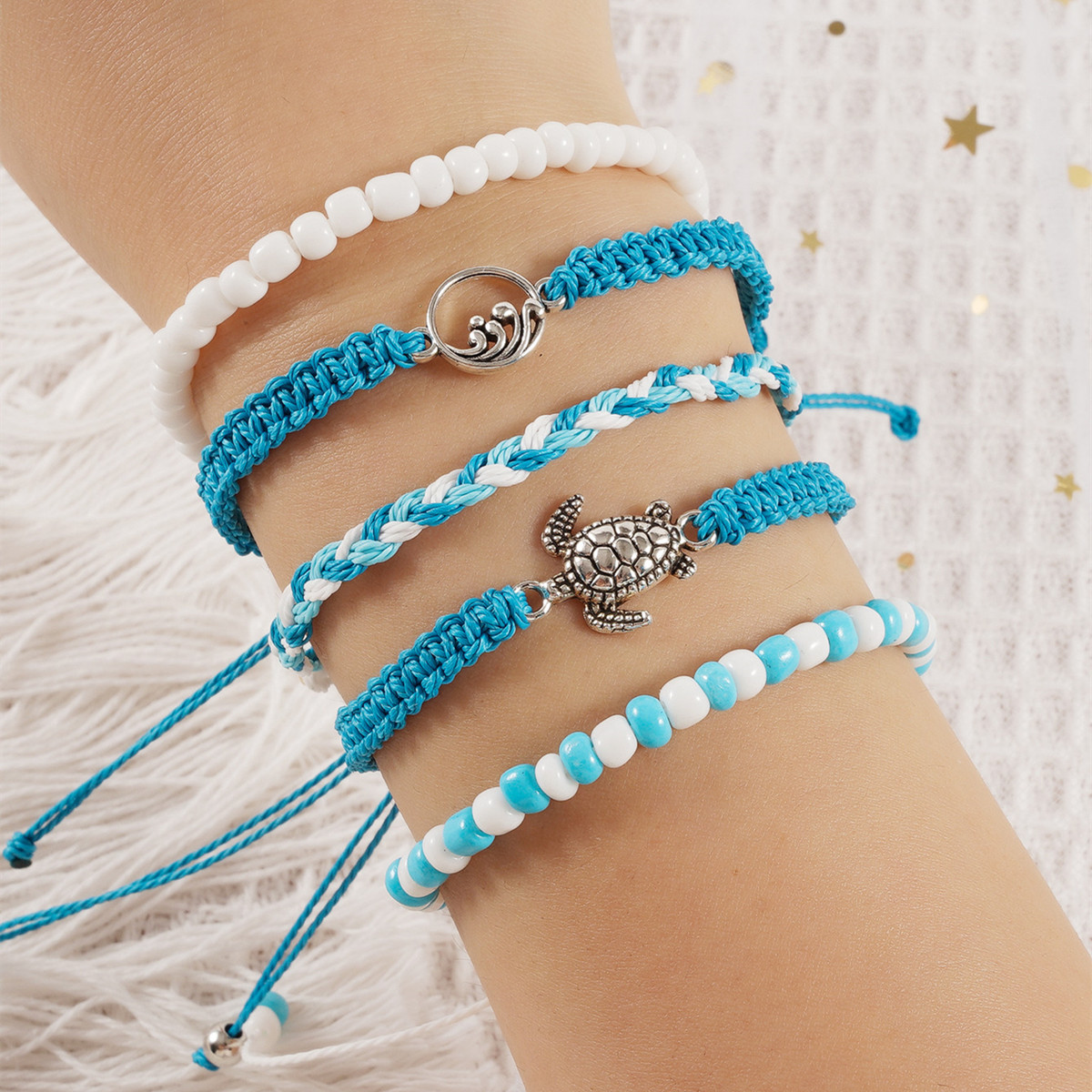 Blue bracelet