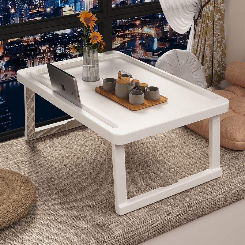 Bay window table [Ivory] 68*36*27cm foldable