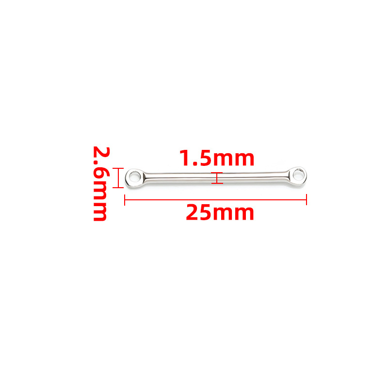 Double hole connecting rod  1.5x25mm