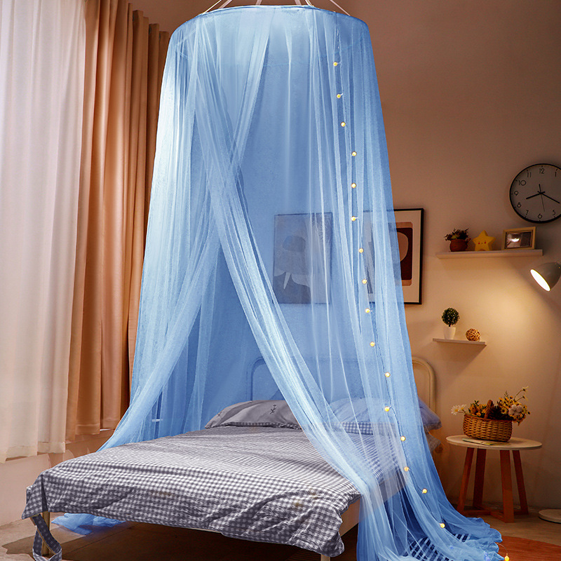 blue- Diameter 85CM, height 280CM, hem circumference 1100CM