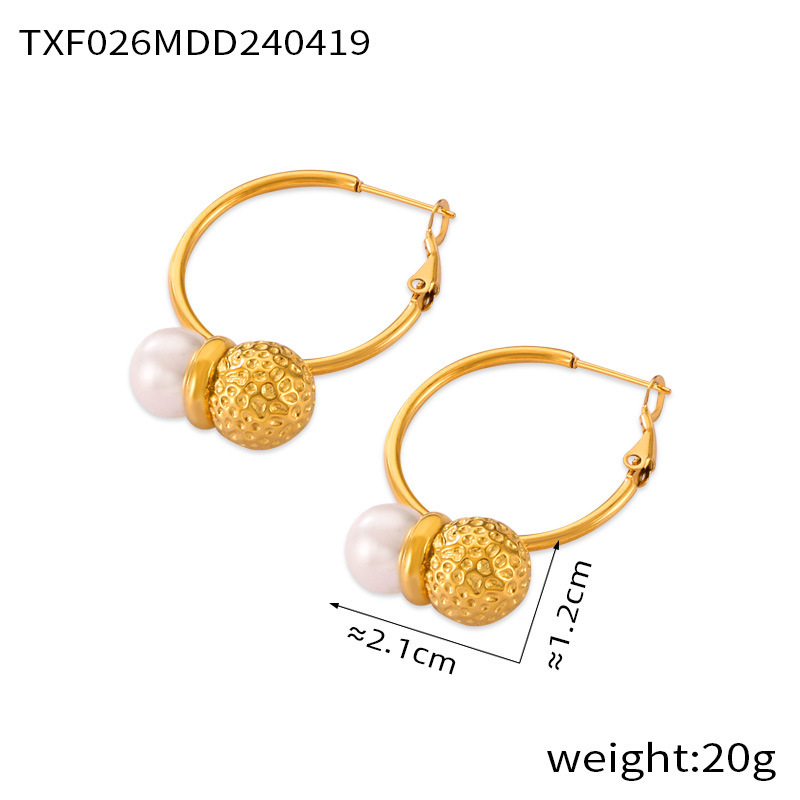 Golden earrings