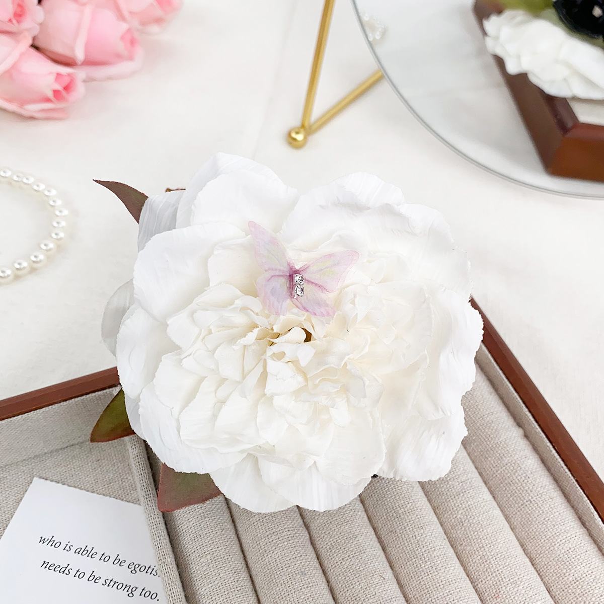 White peony 11cm