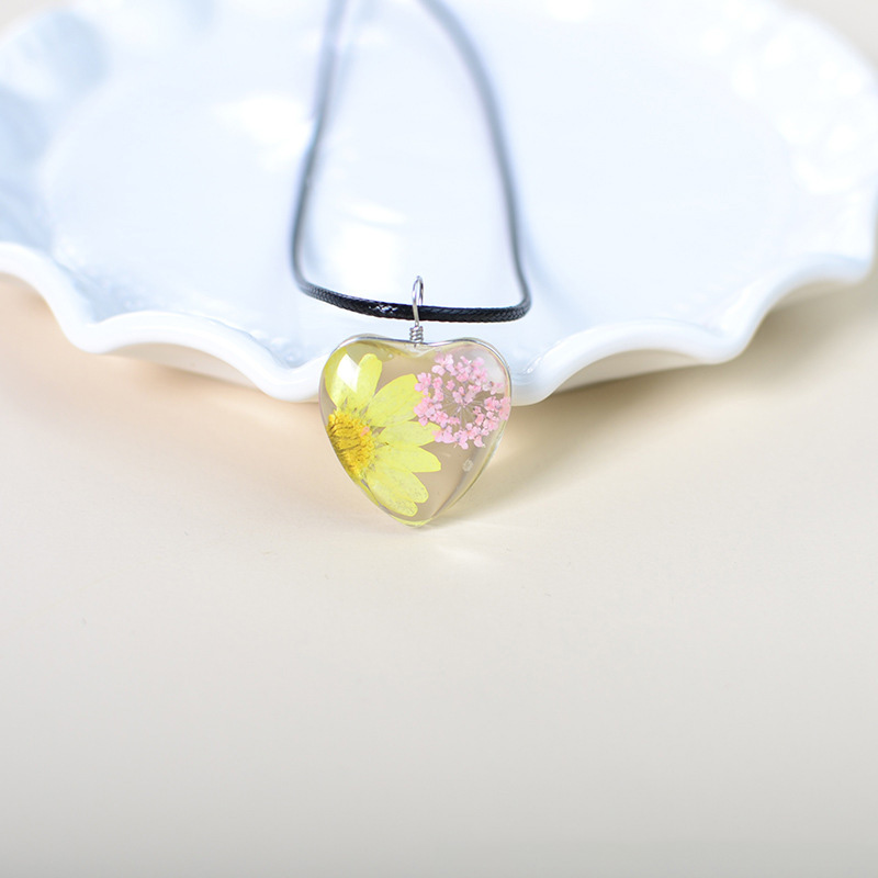 Chrysanthemum and pink lace