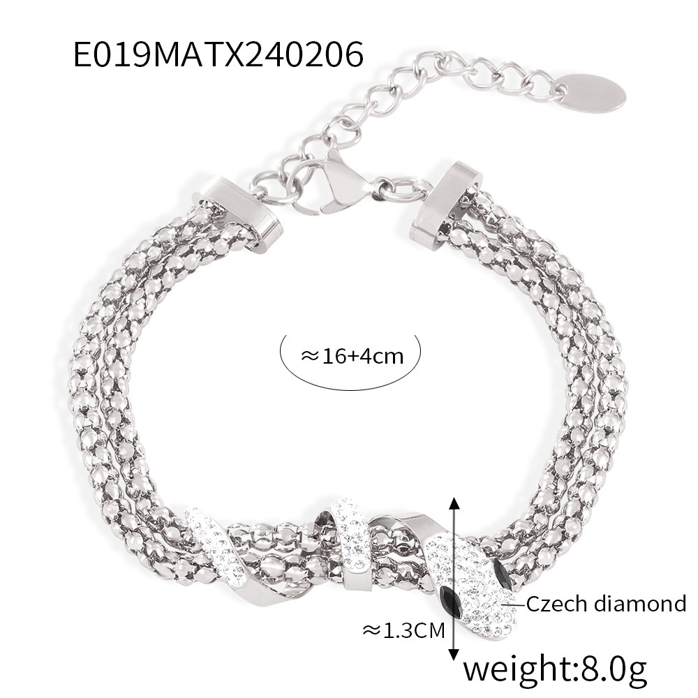 Steel bracelet