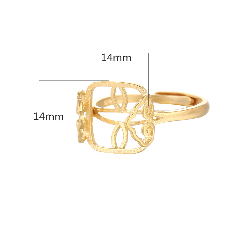 gold 10x10mm