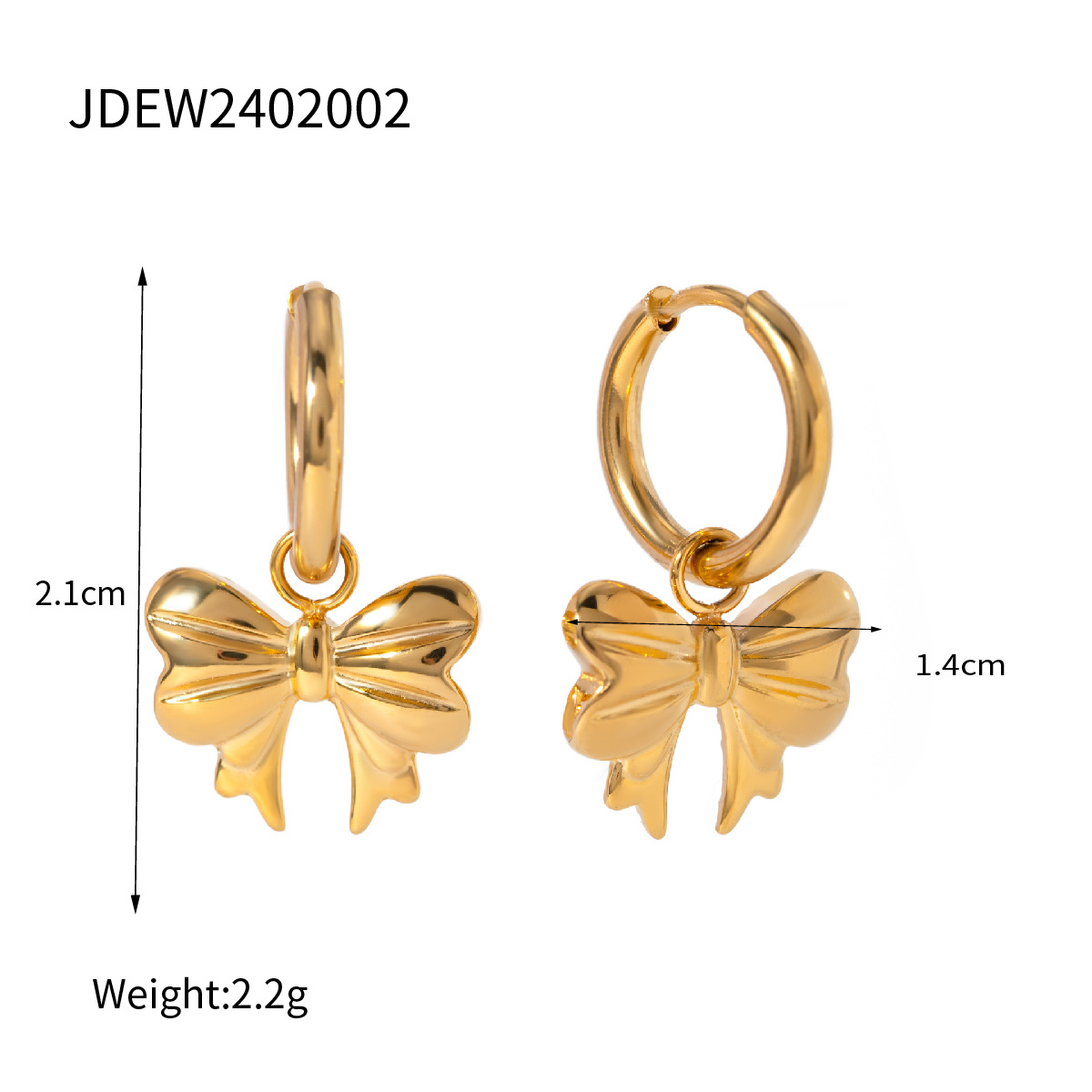 1:Gold earrings