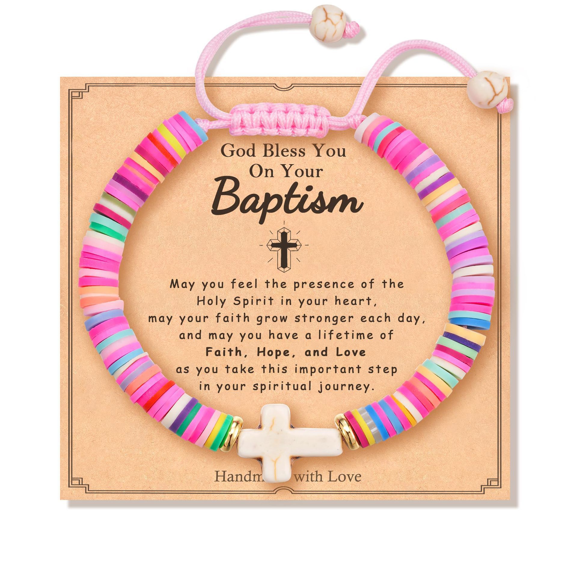 2:Baptism bracelet with card