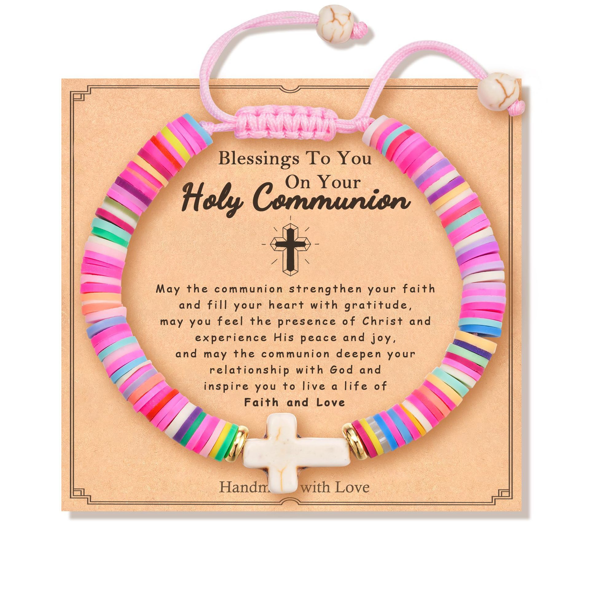 3:Holy Communion bracelet with card