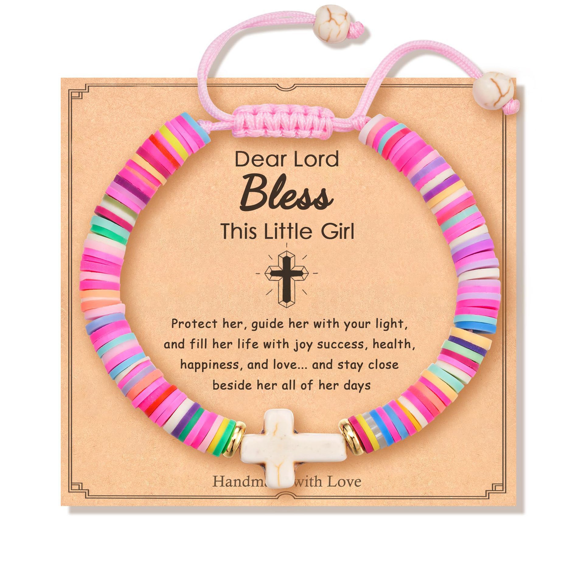 4:Dear Lord Bless bracelet with card