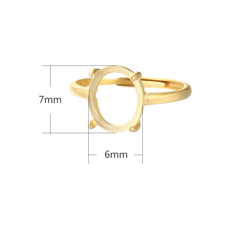 gold 6x7mm